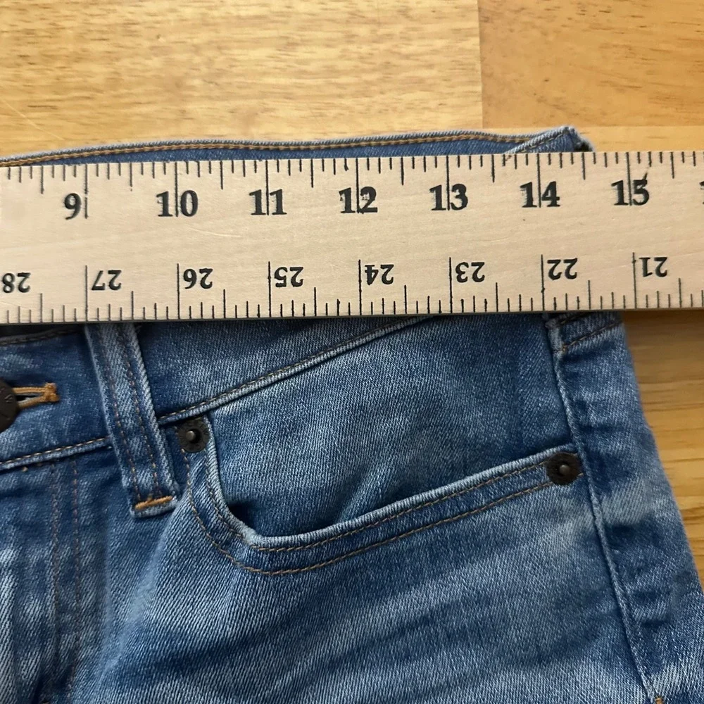 J Crew Stretch Jeans Womens 26x28 Blue Denim‎ Skinny Fit Casual Everyday Pants
